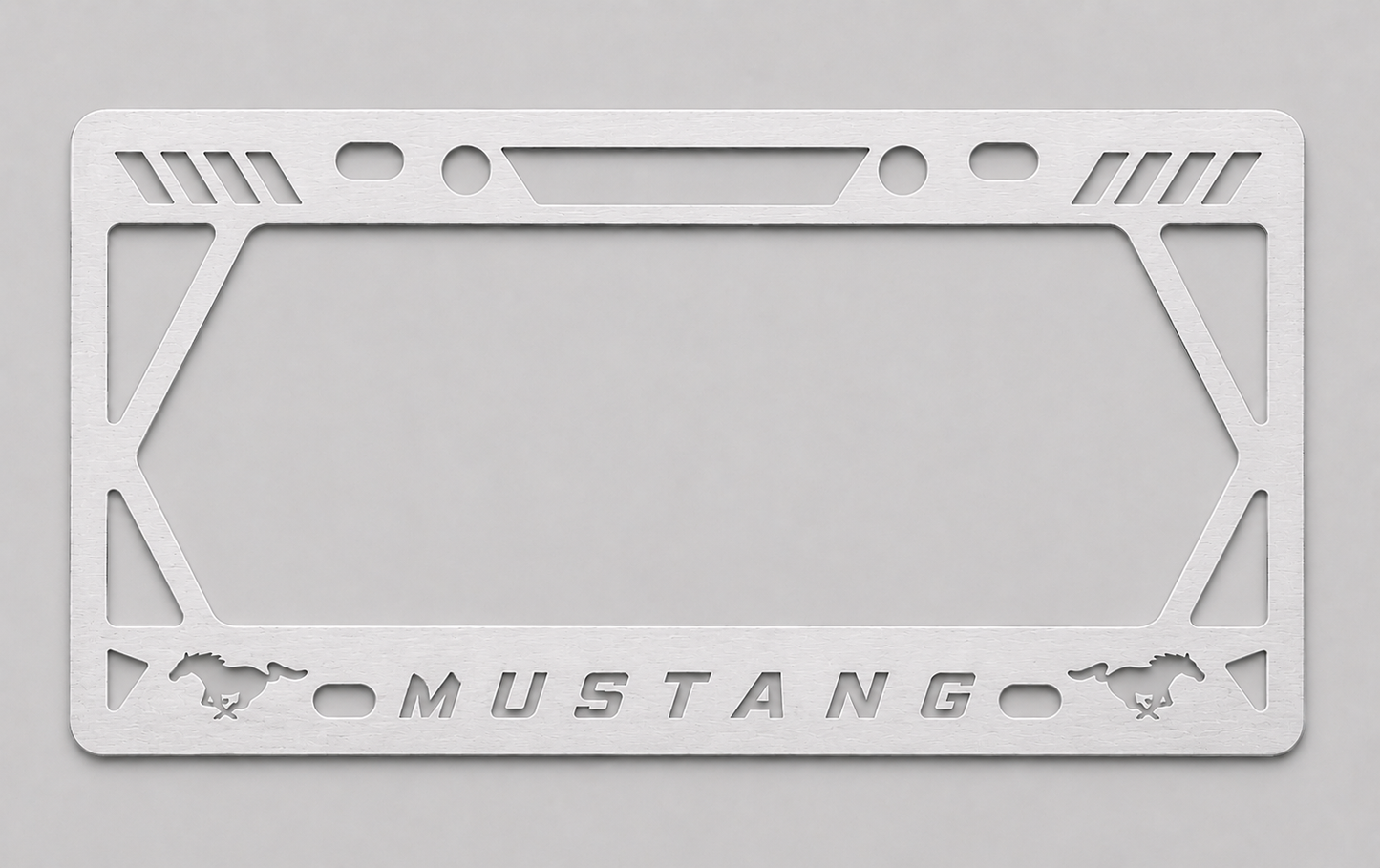 Portaplacas MUSTANG