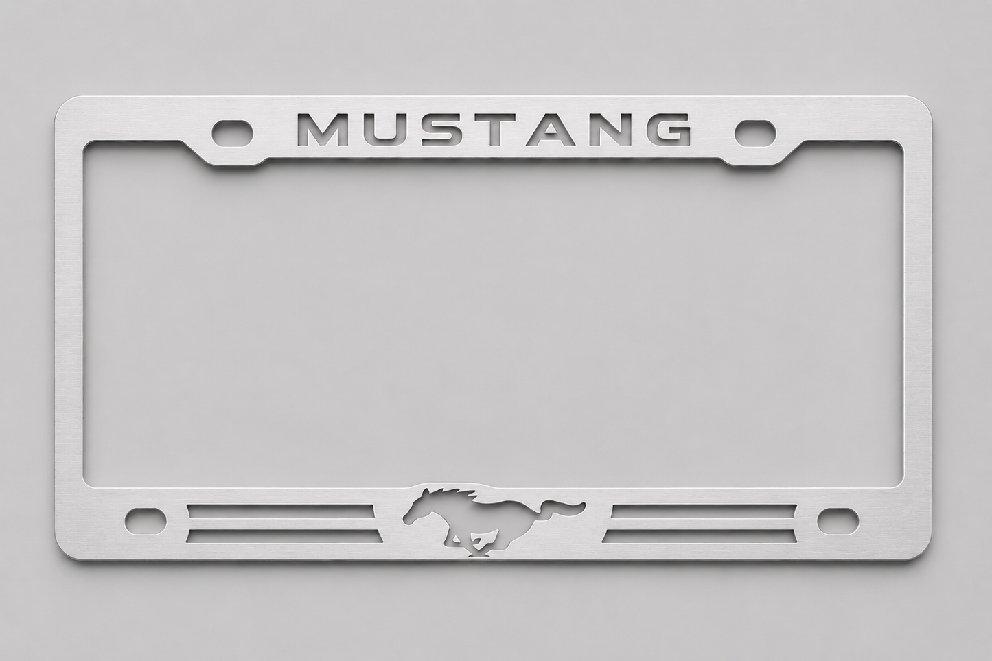 Portaplacas MUSTANG CLASICO