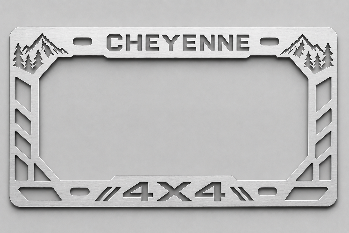 Portaplacas cheyenne