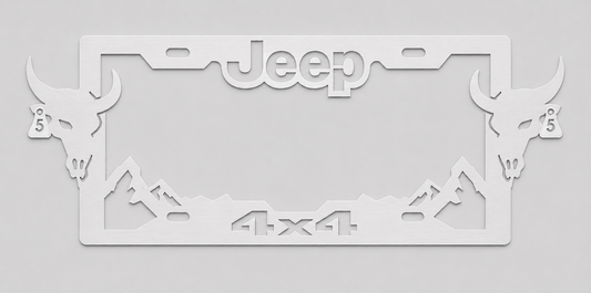 Portaplacas JEEP ESTILO RANCHO