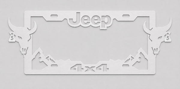 Portaplacas JEEP ESTILO RANCHO