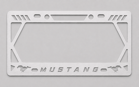 Portaplacas MUSTANG