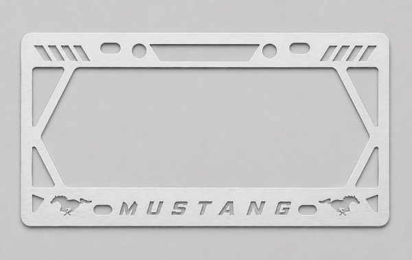 Portaplacas MUSTANG