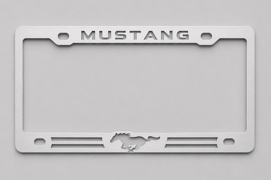 Portaplacas MUSTANG CLASICO