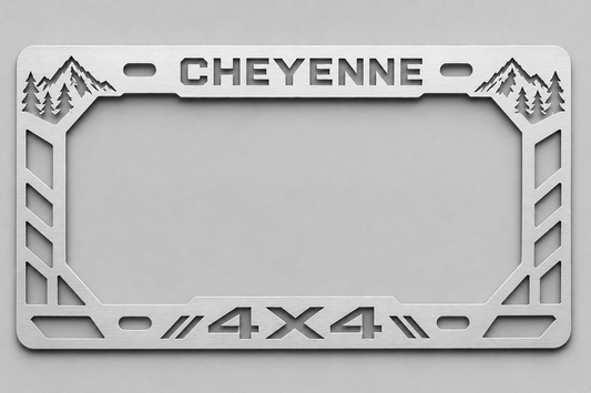 Portaplacas cheyenne
