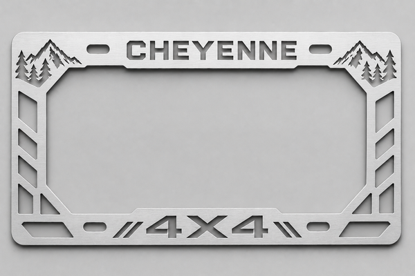 Portaplacas cheyenne